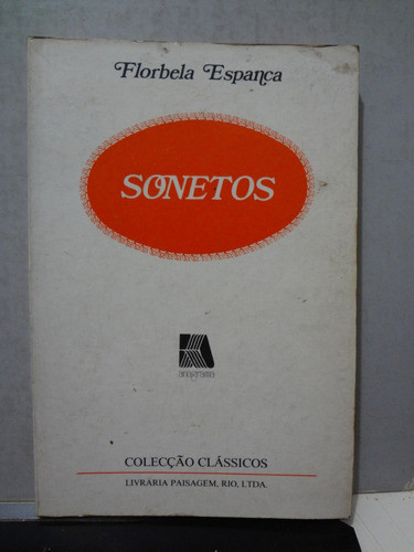 Livro Sonetos Florbela Espanca Edição Livraria Paisagem 0