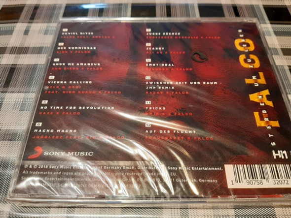 Falco - Sterben Um Zu Leven - Cd Importado  Hits - Nuevo 1