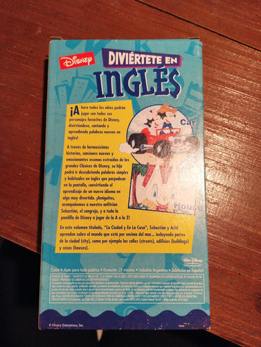 Película Divertirte En Ingles Disney Vhs 3 1