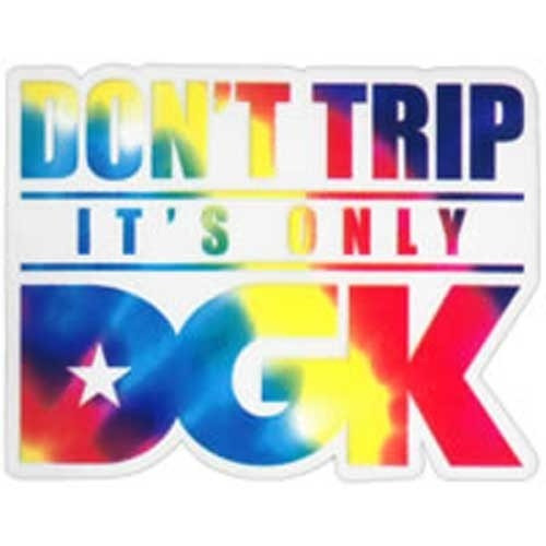1 Sticker Dgk Dont Trip Its Only Adesivo De Skate Importado 0