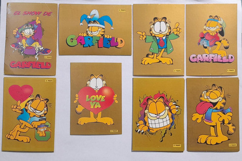 Tarjetas Garfield Oro 2 1997 Lote X 10 A Elección 0