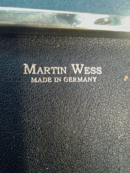 Tabaquera Cigarrera Cuero Diseño Martin Wess Germany 0