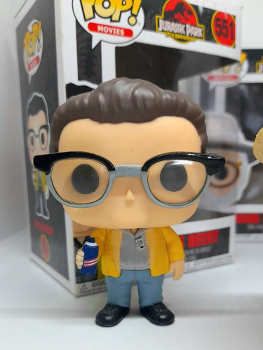 Dennis Nedry Jurassic Park Funko Pop 551 Original Usado 0
