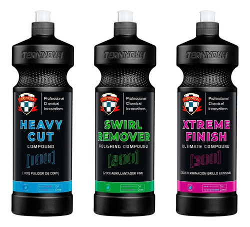 Kit De Pulido Corte Medio Ternnova Pastas Para Pulir 500cm3 1