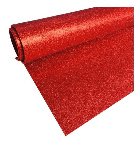 Goma Eva Con Brillantina Plancha 60 X 40 Cm X  6 U Samergo 1