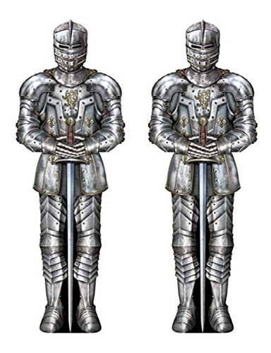Beistle Jointed Armor 2 Piece, 6', Silver 0