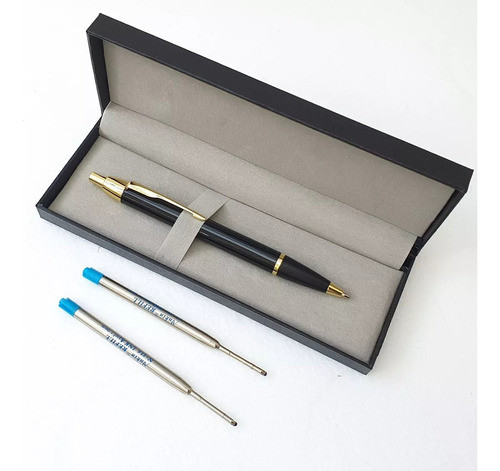 Kit 12 Caixas Box Luxo Preta P Presente P Canetas Lapiseiras 1