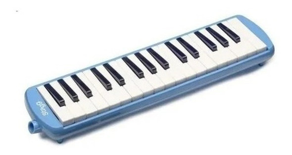 Flauta Melodica Stagg 32 Teclas Con Estuche Y Boquilla Azul 1