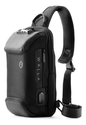 Mochila Walla Rowley Bandolera Urbana Viaje Riñonera Morr 0