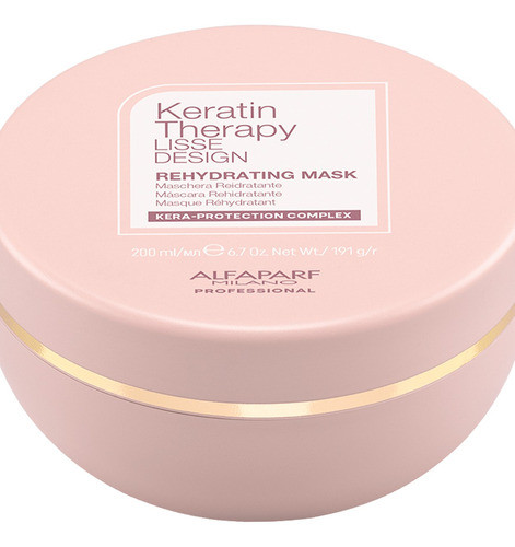 Alfaparf Keratin Lisse Design Máscara Hidratante 200ml 6c 1