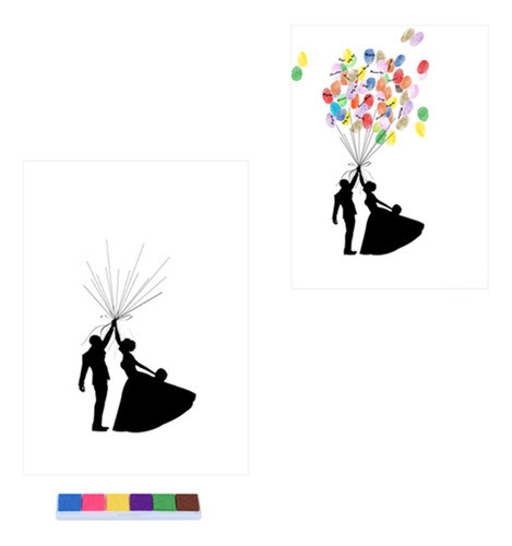 Livro De Visitas Assinatura De Convidado Impressão Digital D 0