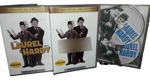 Dvd O Gordo E O Magro - Dublado Digital ( 12 Dvds ) 0