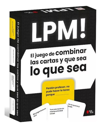 Juego De Cartas Lpm! Y Que Sea Lo Que Sea +18a Tun Tunishop 0