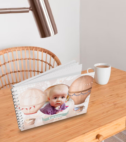 Álbum Libro De Recuerdos Del Bebé Para Completar Tapa Dura 1