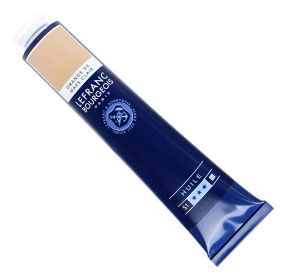 Tinta Óleo Lefranc Bourgeois Fine 150ml 897 Laranja Claro 0