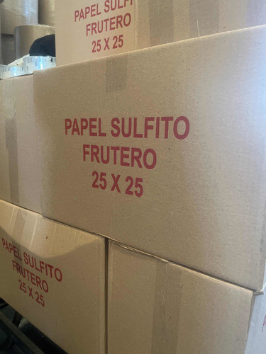 Papel Sulfito Frutero Con O Sin Impresión 1
