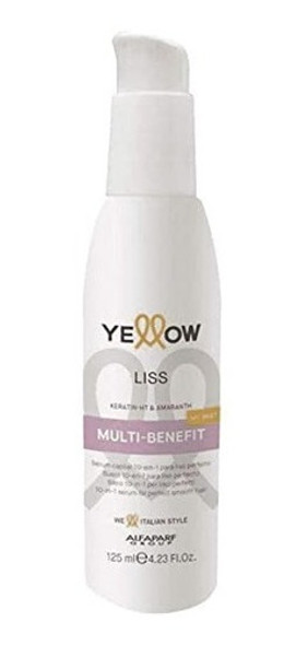 Yellow Alfaparf Liss Muti Benefit Serum X 125 Ml 0 Yellow Alfaparf Liss Muti Benefit Serum X 125 Ml 0