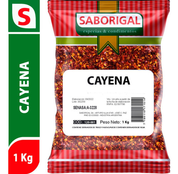 Cayena Roja Molida X  1 Kg 0