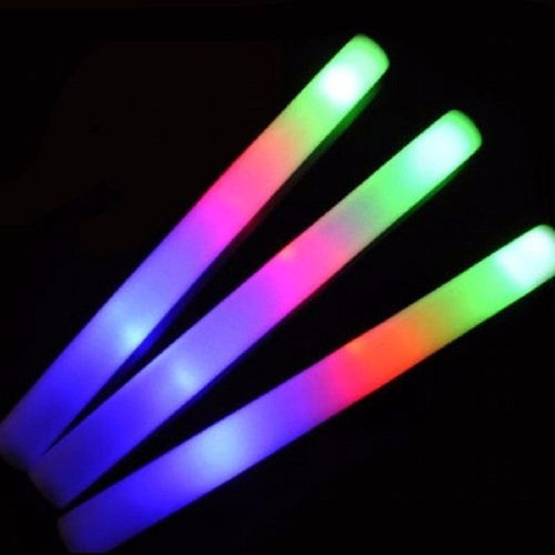 Combo Cotillon Luminoso 20 Rompecocos Barras Gomaespuma Led 1