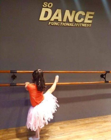 Barra / Barras De Danza Con Soporte Doble (2,4m X 2) 0 Barra / Barras De Danza Con Soporte Doble (2,4m X 2) 0