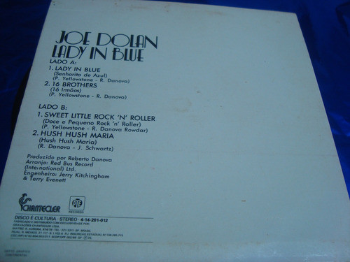 Compacto Chantecler Joe Dolan / Lady In Blu 1