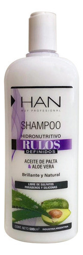 Combo X2 Shampoo Keratina - Rulos + Desenredante Han 1