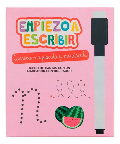 Juego D Cartas Empiezo A Escribir Cursiva Barco D Papel 5504 0