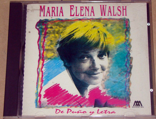 Maria Elena Walsh De Puño Y Letra Cd Argentino 1992 / Kktus 0