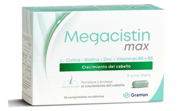 Combo 2 Cajas De Megacistin Max X 30 Comp Anti Caida Cabello 1 Combo 2 Cajas De Megacistin Max X 30 Comp Anti Caida Cabello 1