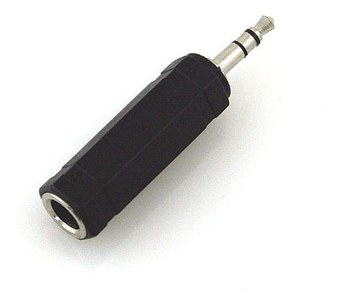 Adaptador Mini Plug Stereo Plug Jack Hembra Mono Guitarra Pc 1