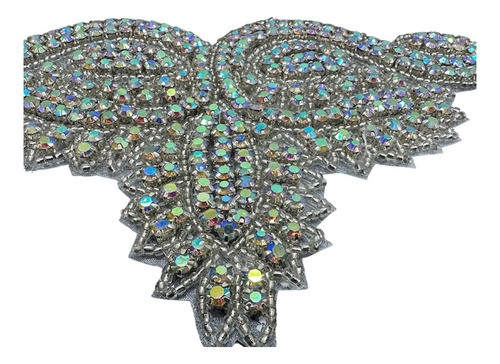 Aplique Strass Hombrera Charretera Termoadhesivo Mod9 X 2 Un 0