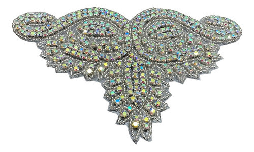 Aplique Strass Hombrera Charretera Termoadhesivo Mod9 X 2 Un 1