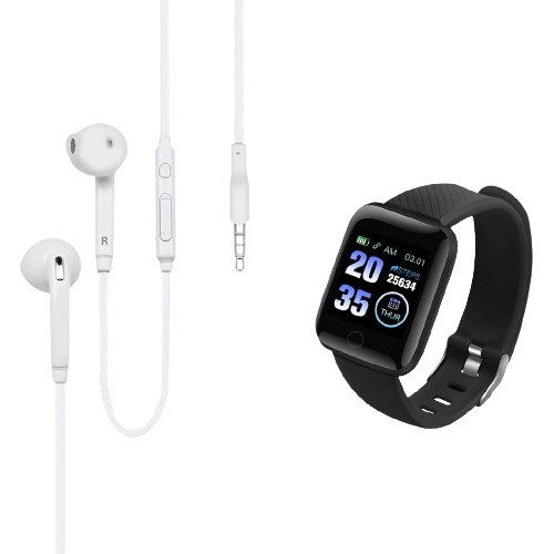 Combo Auricular 3.5+reloj Smart-otec 0