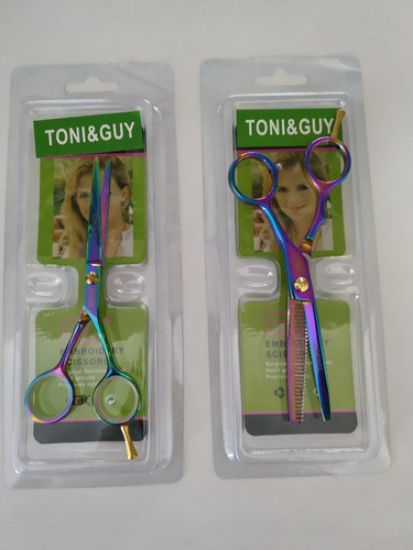 Tijera Peluqueria Kit Profesional Corte Y Pulir Toni & Guy 0