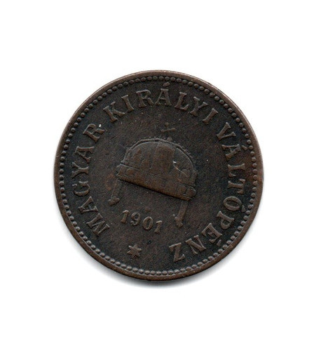 Hungria Moneda 2 Filler Año 1901 Km#481 0