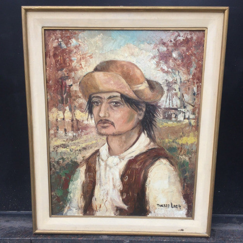 Cuadro Oleo Firmado - Pintura De Irma Torres Loza 74 X 88 Cm 0