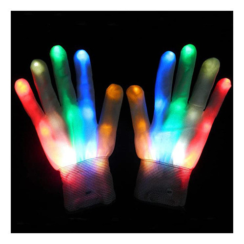 Glovion - Guantes De Esqueleto Con Luces Led Para Niños, A. 1