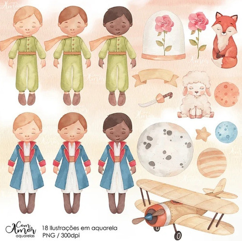 Kit Imagenes Png Cliparts Fondos El Principito Ca09 1