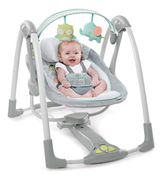 Columpios Portátiles Para Bebés Ingenuity Swing N Go - Abraz 0