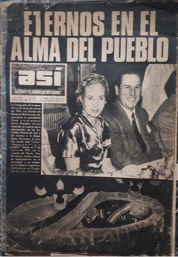 Revista Asi 942 1974 Especial Muerte De Juan Domingo Peron 0