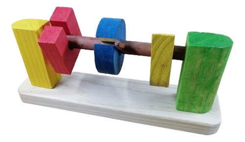 Movimiento Horizontal Con Dificultad Madera Didactico Hjklmn 0