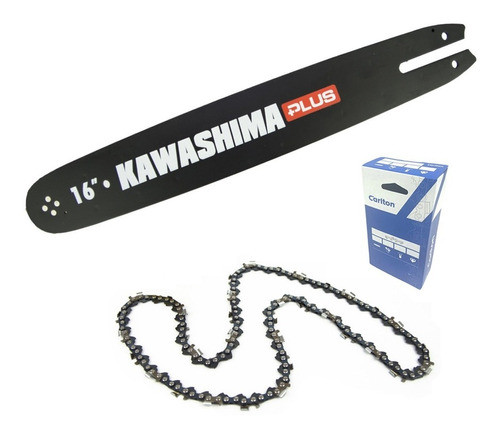 Sabre 16  + Corrente P/ Motosserra Gasolina Makita Ea3502s 0