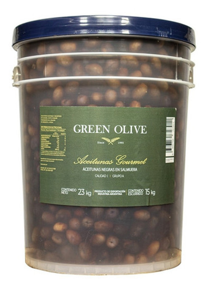 Aceitunas Negras Naturales Griegas X 15 Kg 0