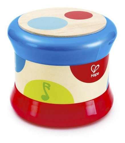Hape Tambor Para Bebes Instrumento Musical P/niños 6m+ 0