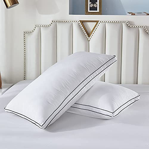 Almohadas De Cama Gehannah Para Dormir (paquete De 2), Almoh 0