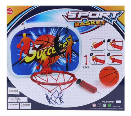 Aro Basquet Chico Con Pelota Para Niños Publiled A200452 0