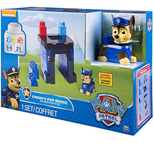 Paw Patrol - Ionix Jr. - Chase.s Pup House - Conjunto De Blo 1