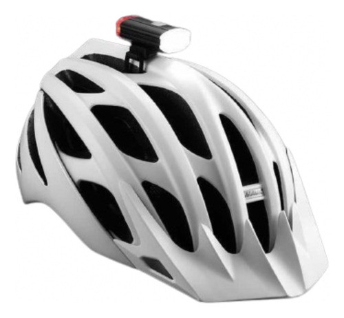 Farol Bici - Usb Led Lelumia (2 En 1) P/casco 0