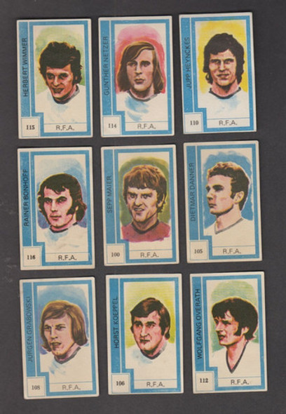 Mundial Futbol 1974 Alemania Federal Figuritas Album Uruguay 0