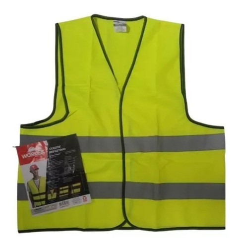Colete Refletivo Faixa Sinalização Fluorecente Epi Segurança 1